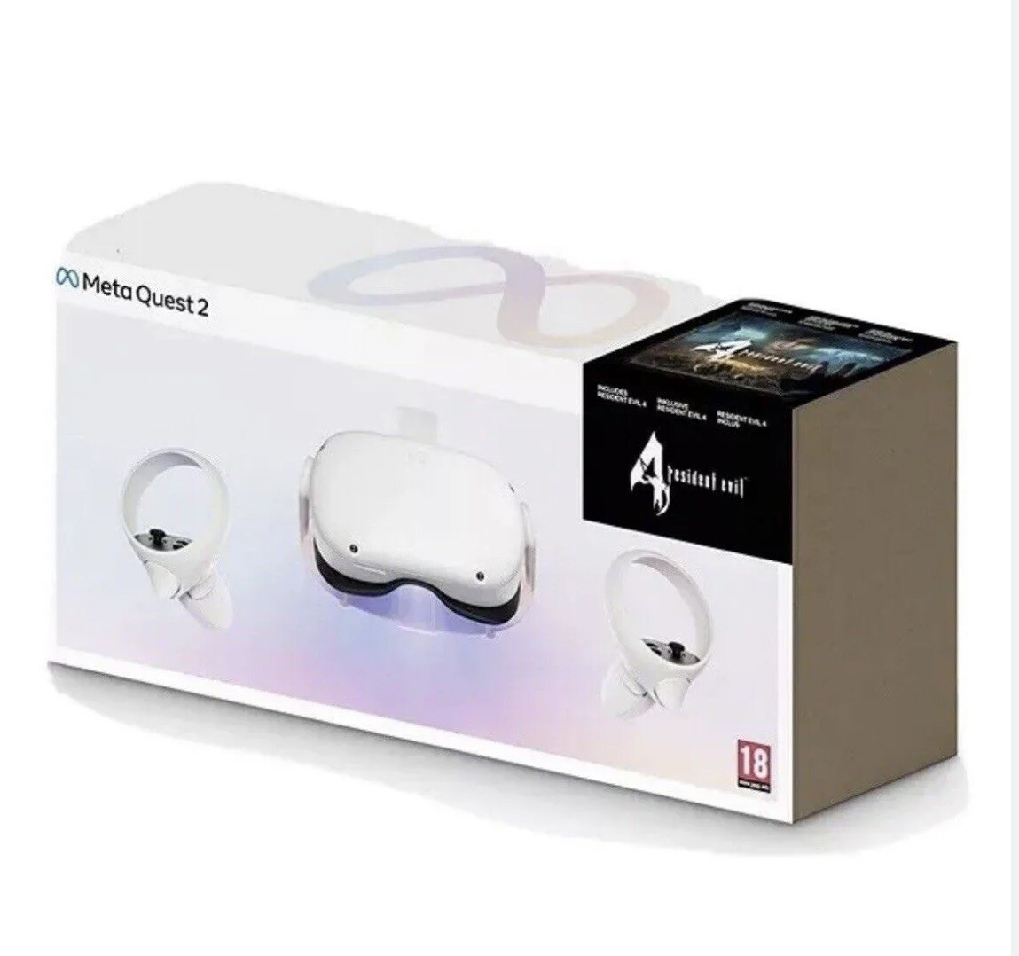 Meta Oculus Quest 2 256GB VR Headset - White (External Battery