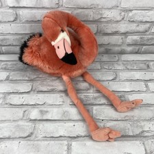 FAO Schwarz Coral Pink FLAMINGO 20" Plush Toys R Us Stuffed Toy