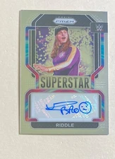 2022 Panini Prizm WWE Superstar Autographs #SARDL Riddle #X171