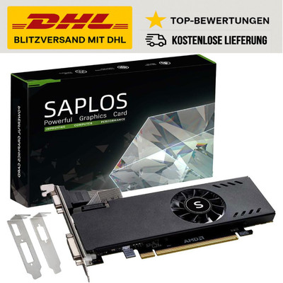 4GB GDDR5 Low-Profile GPU | Multi-Display Support | 4K Output