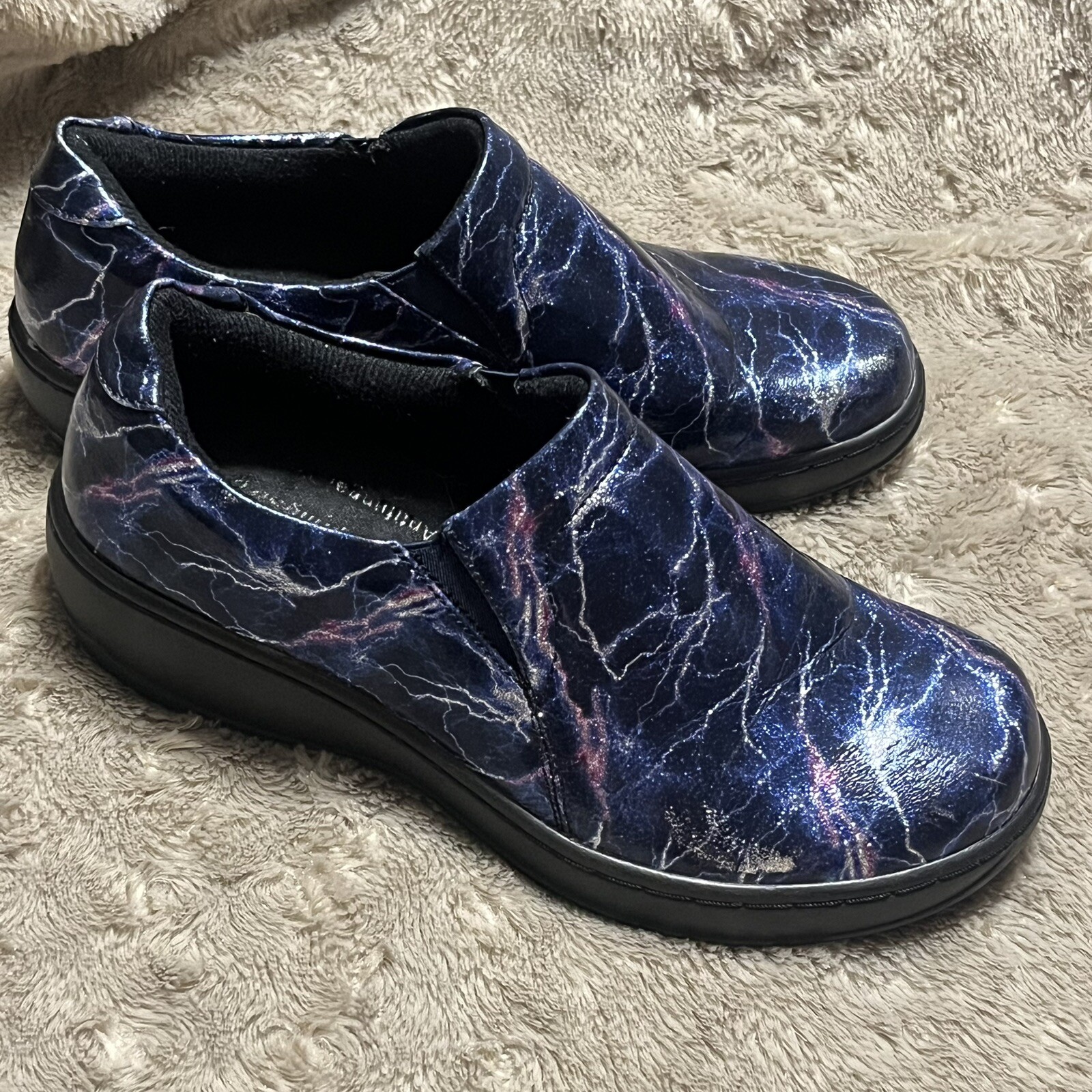 Spring Step Blue Lightning Professional SlipOn Cl… - image 1