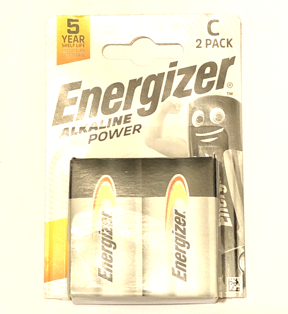 Energizer C Alkaline Power Batteries 1.5V E93 LR14 MN14 | 12 Pack