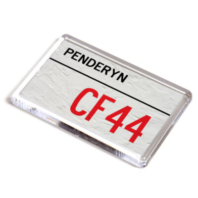 KÜHLSCHRANKMAGNET - Penderyn CF44 - UK Postleitzahl