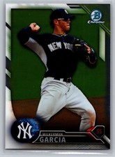 2016 Bowman Chrome #BCP164 Wilkerman Garcia Prospects *YA