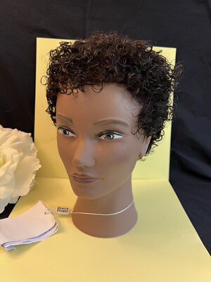 Pivot Point Practice Salon Mannequin Head Beautiful African American