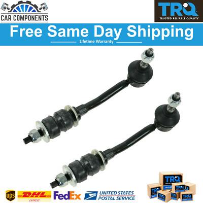 TRQ Front Sway Bar Stabilizer Link Set Compatible With 1991-2001 Jee