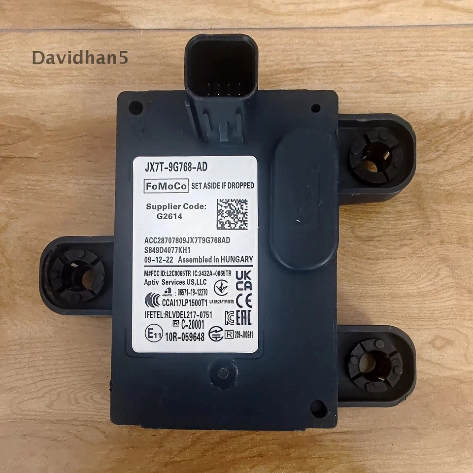 Blind Spot Sensor Radar Module Fit JX7T-9G768-AC for Ford Focus Ranger 2019-2022 Foto 2 de 4