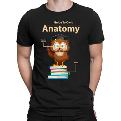 Guide To Eulen Anatomie Medizin Wissenschaft Biologie Körperorgane Herren T-Shirt #AL
