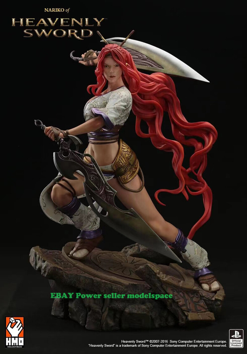 新品　HEAVENLY SWORD NARIKO ACTION FIGURE HMO Hand Made Objects Heavenly Sword Nariko H 48cm Collection
