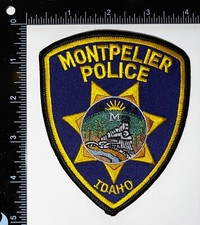 Montpelier Idaho ID Police Department Patch