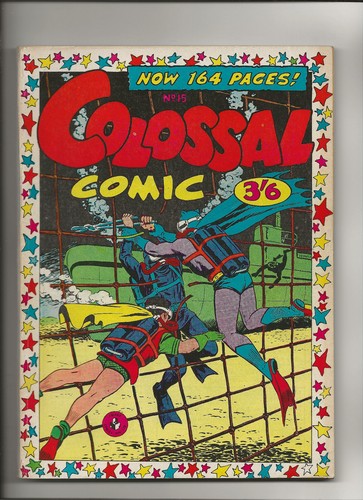 Colossal Comic no. 15, Australian DC reprint, 1960, VG/F