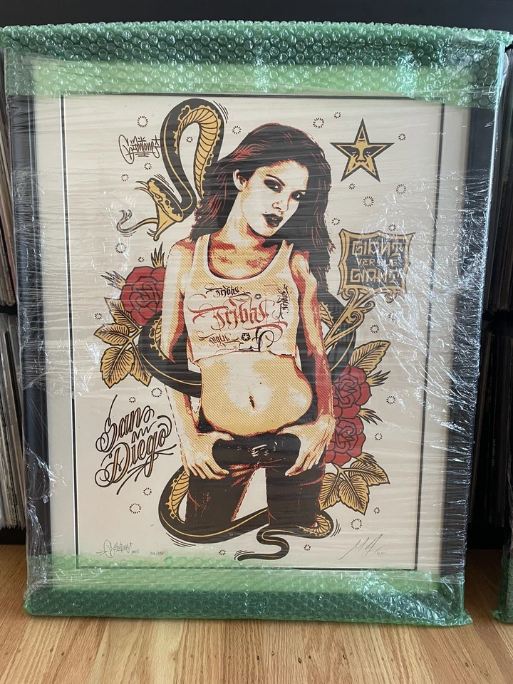 Shepard Fairey Mike Giant 2005 de colección - Obedecer - Gigante vs gigante 2 Foto 2 de 4