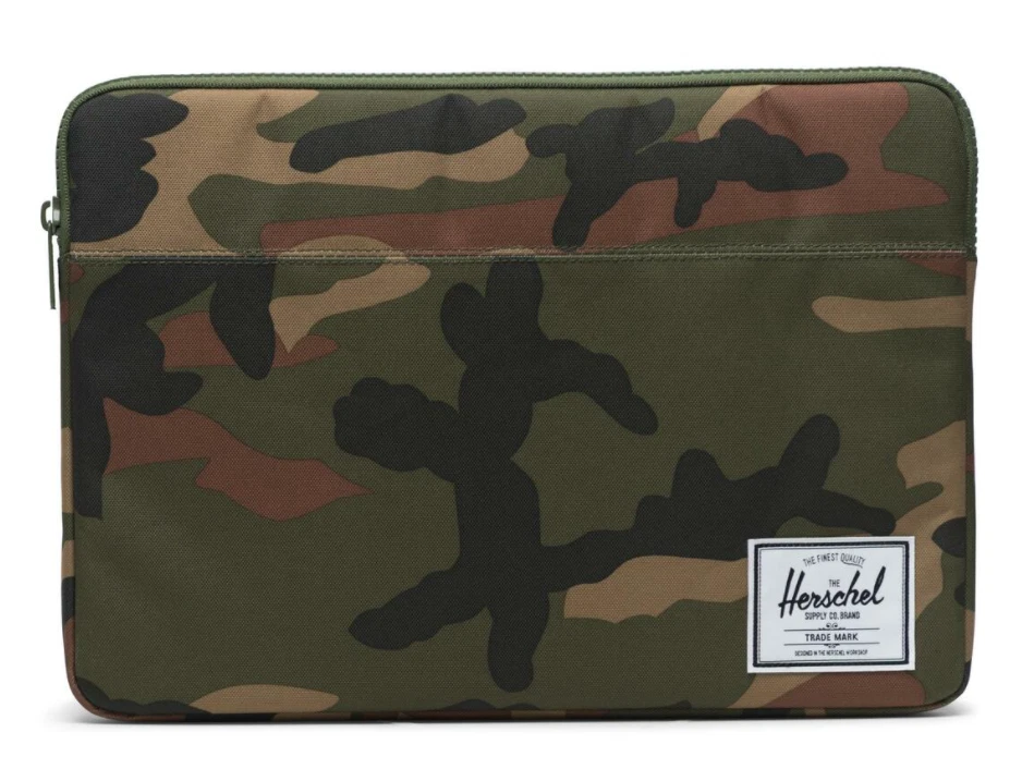 Limited Edition New Herschel Anchor Sleeve Green Camo 15" Mac Book Pro  SOLD OUT