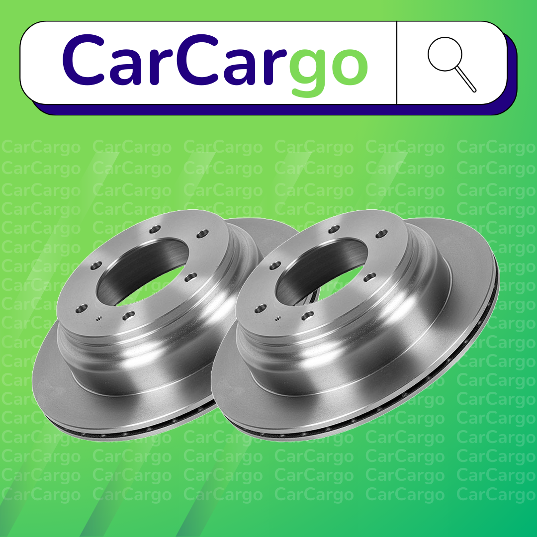 Premium Vented Rear Brake Discs Vauxhall Frontera 2.4 i 1992-1998 313 mm