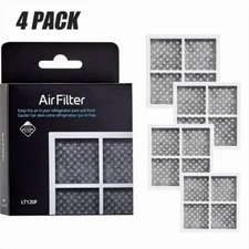 4 Pack LG LT120F ADQ73214404 Fresh Air Replacement Refrigerator Air Filter New