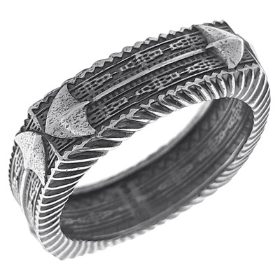 Bague Pour Homme En Argent 925 - Taille 62 - Design Sobre - Neuf Avec étiquettes