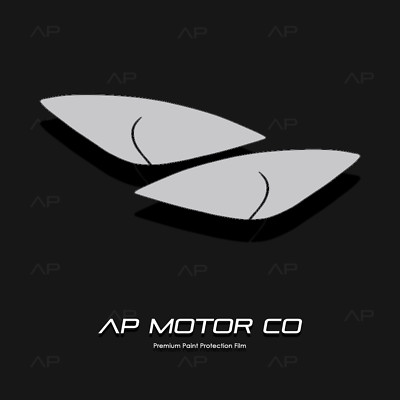 Fits MazdaSpeed3 2010-2013 Headlight Protection TPU PPF Pre-Cut Kit Ultra-Gloss