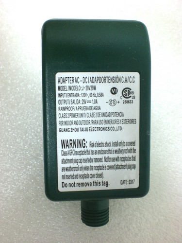 Transformer DC Adapter AC/DC Model J-29V29W 120v Input, 29V DC 1.0A ...