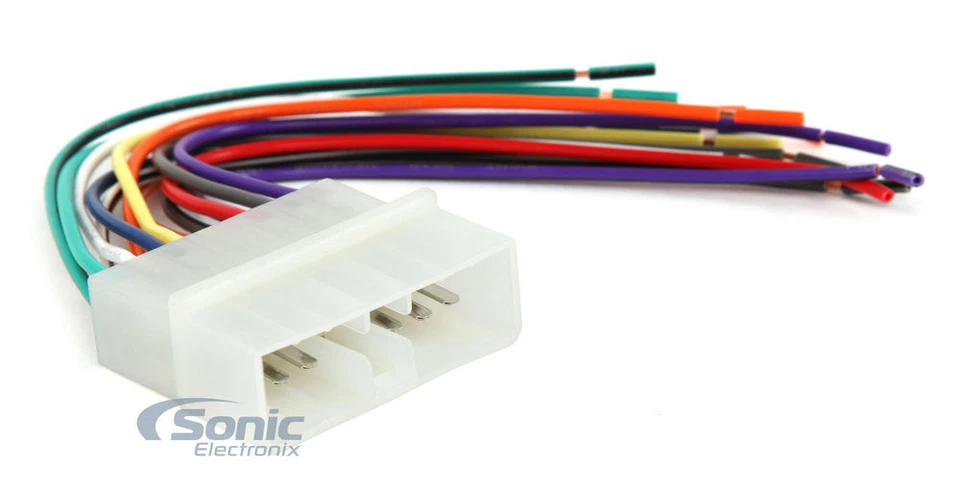 Arnés de cables Scosche JE01B para receptor estéreo de repuesto Jeep/Eagle 1989-1997 Foto 2 de 4