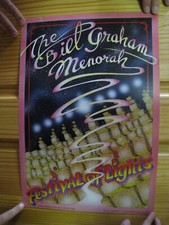 Bill Graham Menorah Poster Fillmore Space Wall 1998 The
