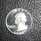 1952 PF Mild Cameo Silver Early Proof Washington Quarter 25c Gem Coin 82K Minted