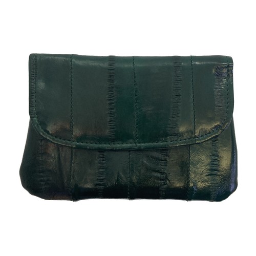Genuine Eel Skin Leather Coin Purse Card Wallet - Picture 43 of 99