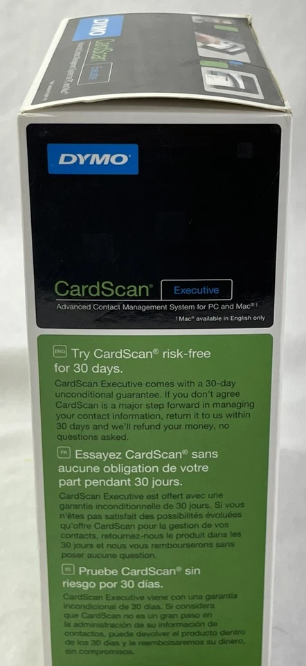 DYMO CardScan Executive Business Card Scanner & Contact Management PC & MAC - Image 2 of 4