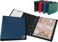 Banknoten-Album mit 20 Hüllen für 50 Banknoten Sammelalbum Banknotenalbum NEU!