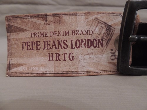 de cuero Jeans hecho Londres HRTG 103 cm |