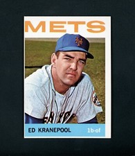 Ed Kranepool 1964 Topps - NY Mets #566 NM