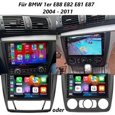 F�r BMW 1er E81 E82 E87 E88 2004-2011 Autoradio GPS RDS WIFI Android 15 CarPlay