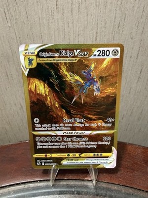 Origin Forme Dialga VSTAR (Secret) GG68/GG70 Crown Zenith: Galarian Gallery Holo