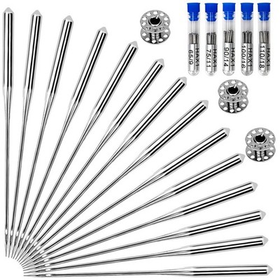100PCS Sewing Machine Needles, Universal Needle for 100pc Set 