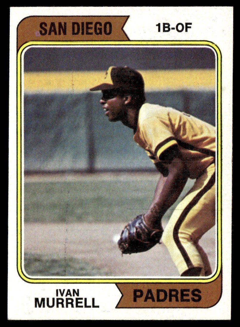 1974 Topps Baseball Ivan Murrell San Diego Padres #628 Card NM