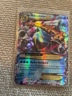 Pokémon M Blastoise EX 22/108 XY Evolutions Ultra Rare Holo English NM