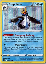 Empoleon 037/172 Holo Rare Brilliant Stars