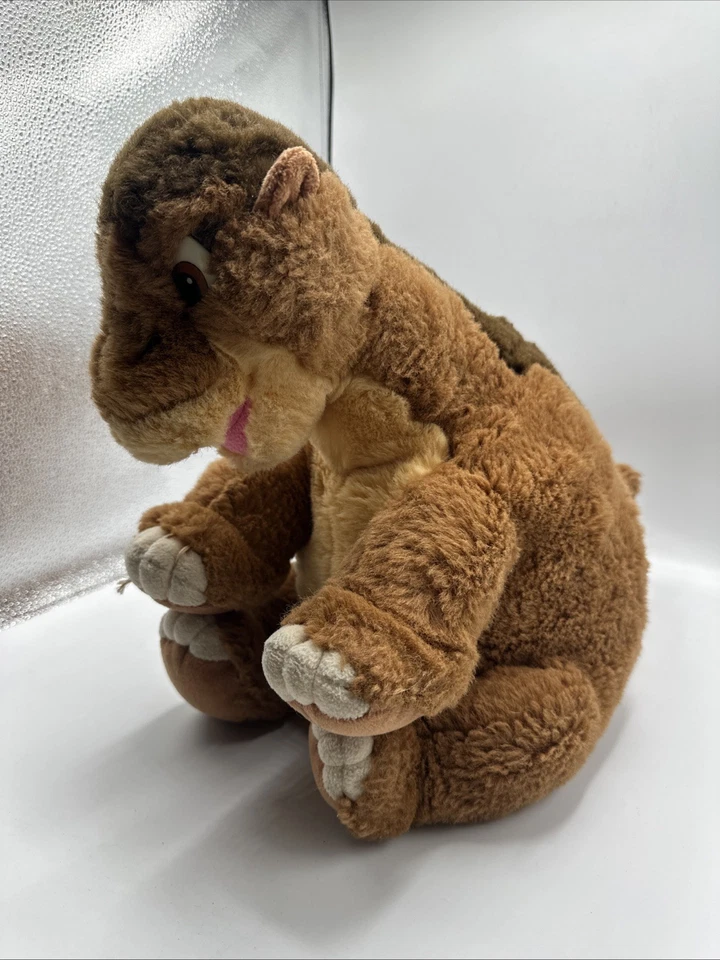 1988 Gund The Land Before Time Peluche Pie Pequeño Dinosaurio JC Penny Raro 17"" Foto 4 de 4