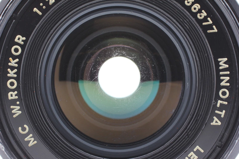 [Casi Como Nuevo] Lente Gran Angular MINOLTA MC W.ROKKOR 28mm F2.8 MF de JAPÓN Foto 4 de 4