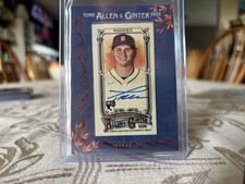 Topps 2025 Allen & Ginter Ty Madden Rookie Blue Frame Autograph /99 Tigers
