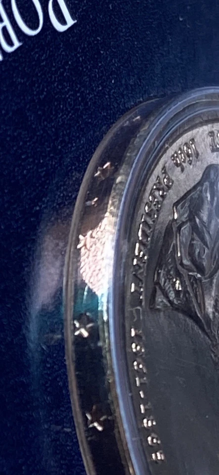 Lincoln President Dollar P Mint Out Of Set With Side Cop Errors And Doubling - Image 4 of 4