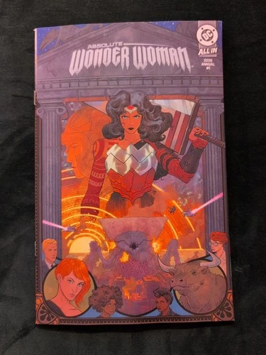 ABSOLUTE WONDER WOMAN 2026 ANNUAL #1 WRAPAROUND FIRST PRINTING
