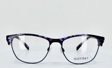 ELLEN TRACY ARDEE PURPLE TORTOISE Womens Semi...