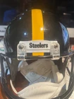 T.J. Watt Pittsburgh Steelers Signed Replica Helmet Full Size Authentic JSA