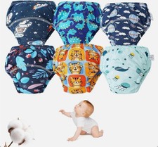 Training Underwear Pants Breathable Washable for Boys Girls Upairy Potty 6X NEW
