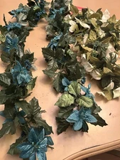 Artificial Flowers Lot - 6ft Garland & Swag for Decor and Crafts New/Used