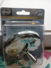 Danco Bath Tub Over Flow Plate With Trip Lever Chrome 1 Pack