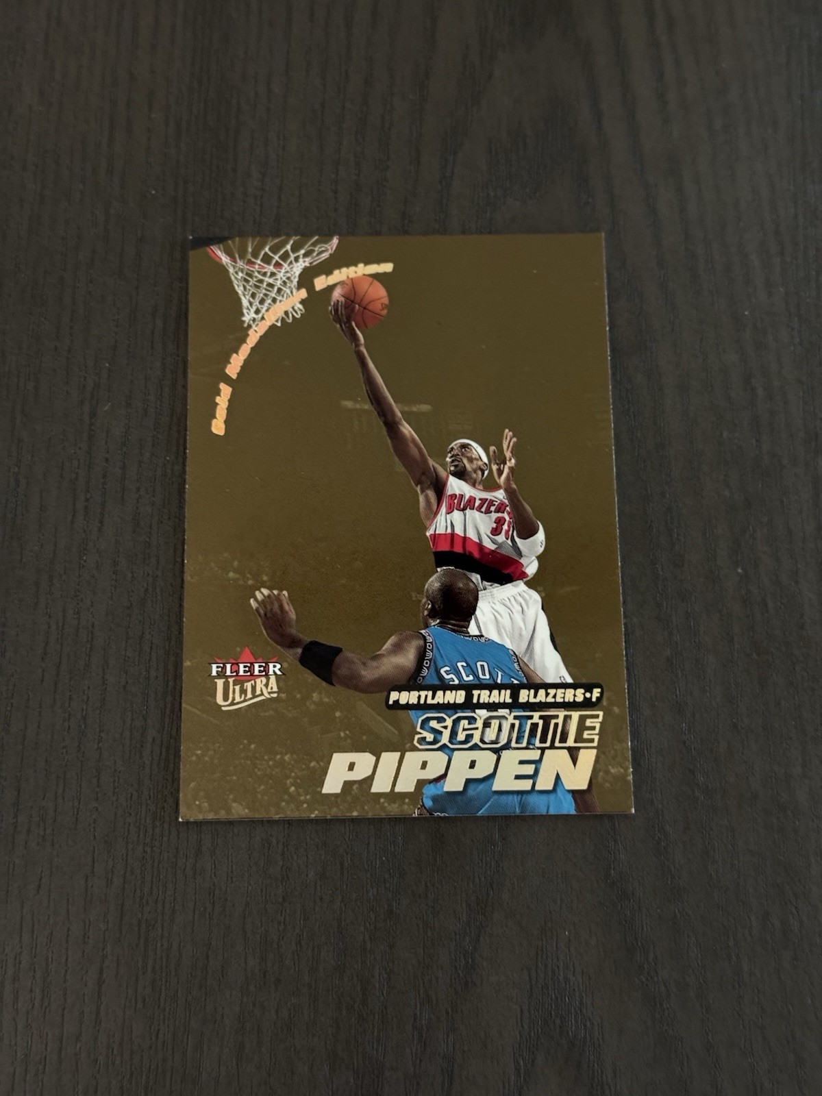 2000-01 Fleer Ultra Gold Medallion #193G SCOTTIE PIPPEN Basketball Card HOF