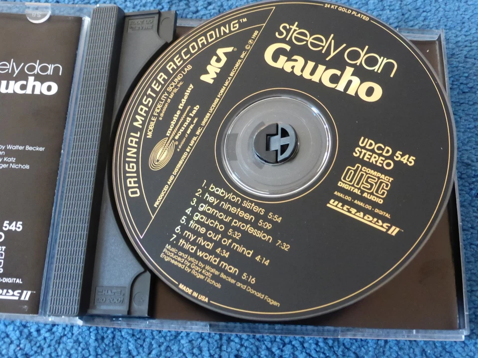 CD Steely Dan -  Gaucho MFSL 24k Gold CD  Ultradisc II - Bild 2 von 2