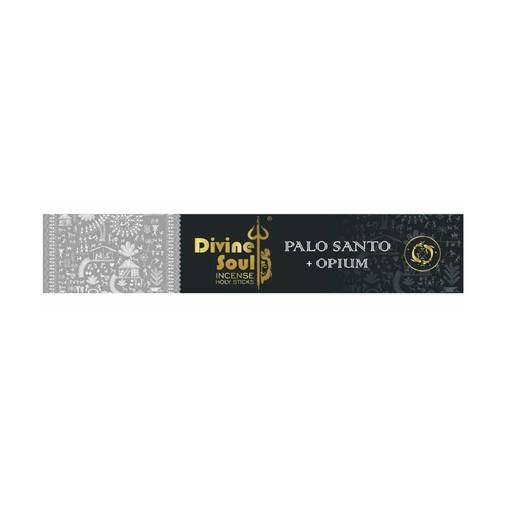 Divine Soul Palo Santo & Opium Incense Sticks 15g
