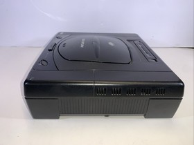 Sega Saturn with 2 Controllers Cables 1 Game  And Action Replay Plus Cart Tested